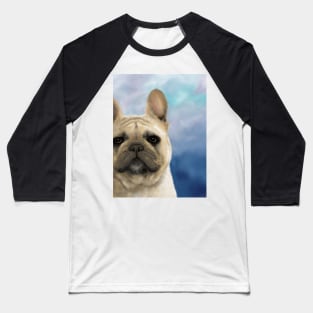 French Bulldog Dog 158 Baseball T-Shirt